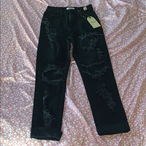 lauras boutique mom jeans